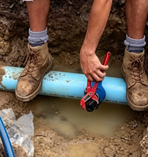 Aging Water Supply Pipe Replacement Service