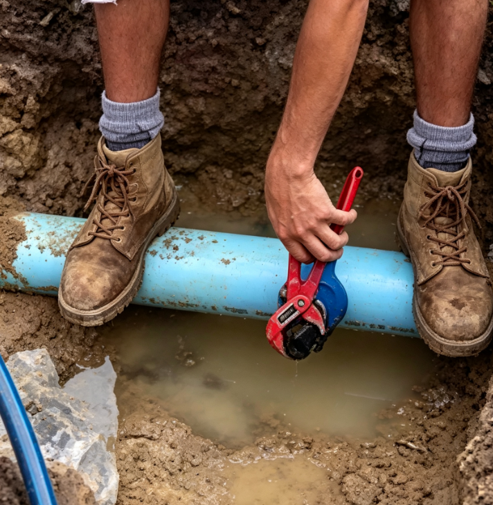 Aging Water Supply Pipe Replacement Service