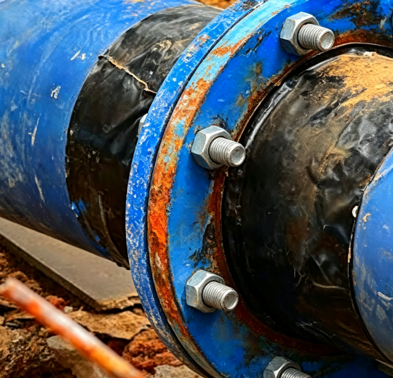 Aging Water Pipe Connection Renovation Service