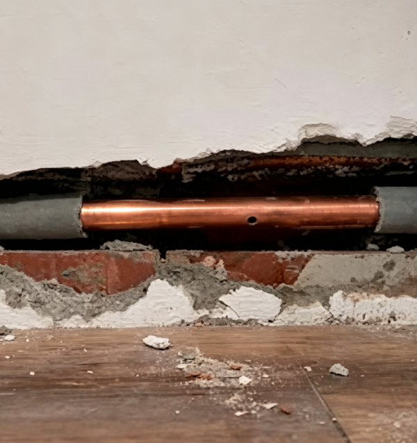 Concealed Water Supply Line Replacement Service
